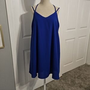 Very J Royal Blue Mini Dress